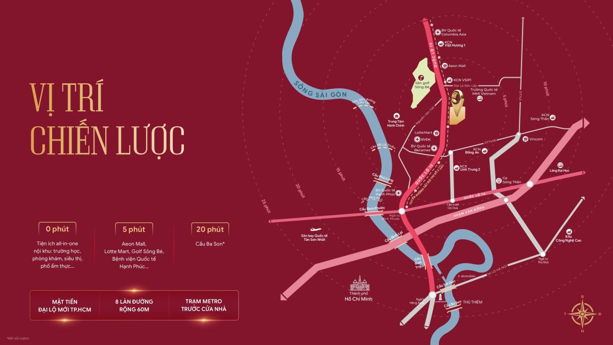 Vị trí Lusso Saigon