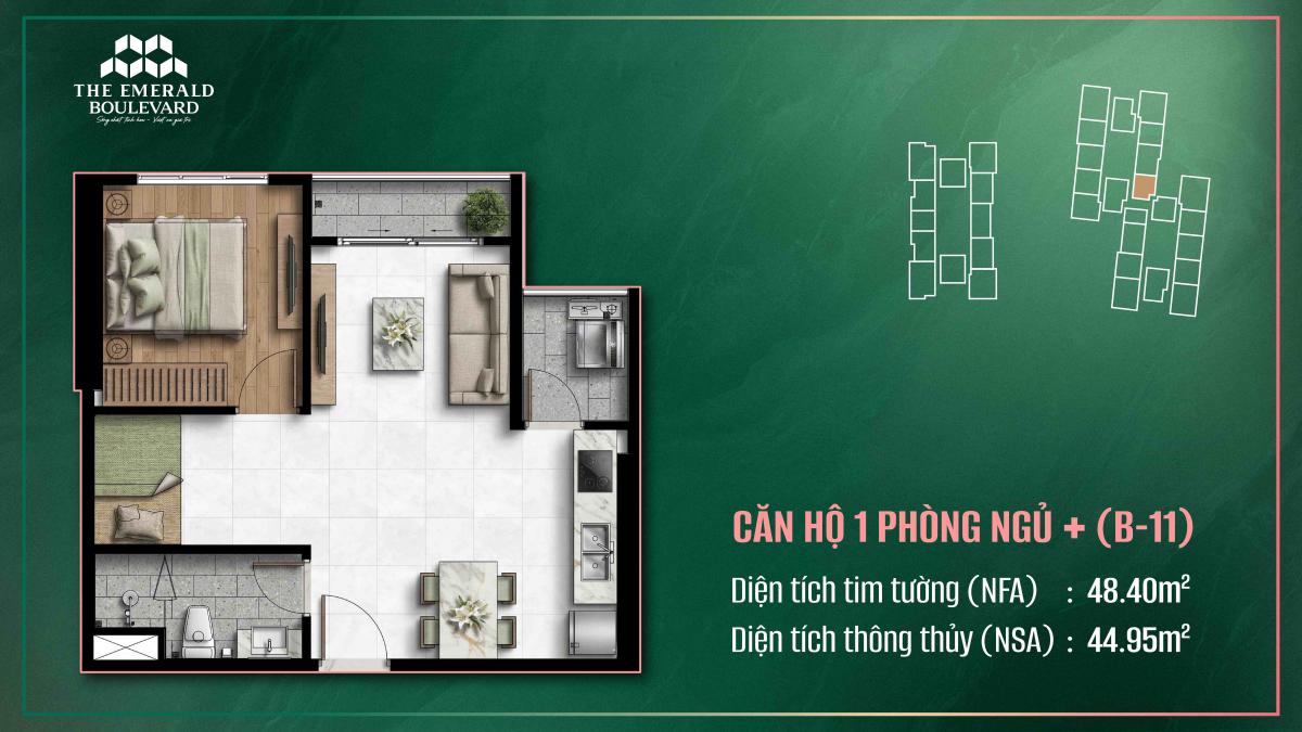 Layout căn hộ A&T Saigon Riverside