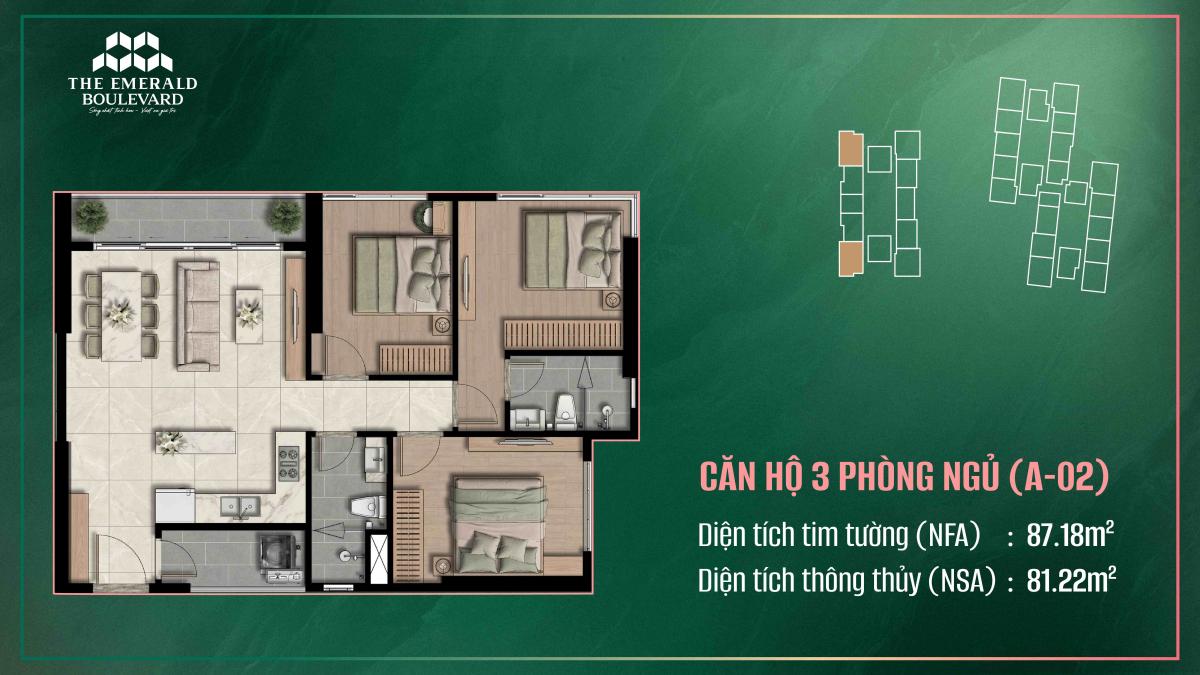 Layout căn hộ A&T Saigon Riverside