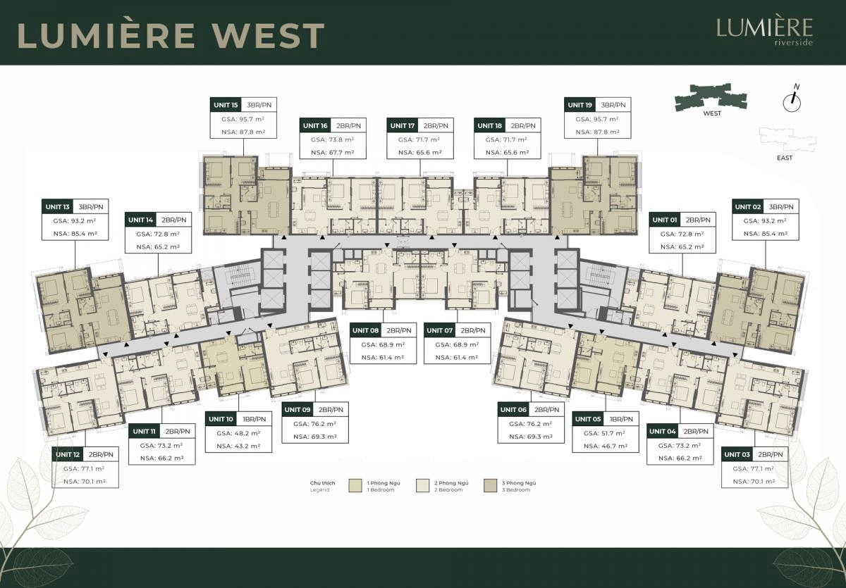 mat bang Lumiere - LUMIÈRE WEST