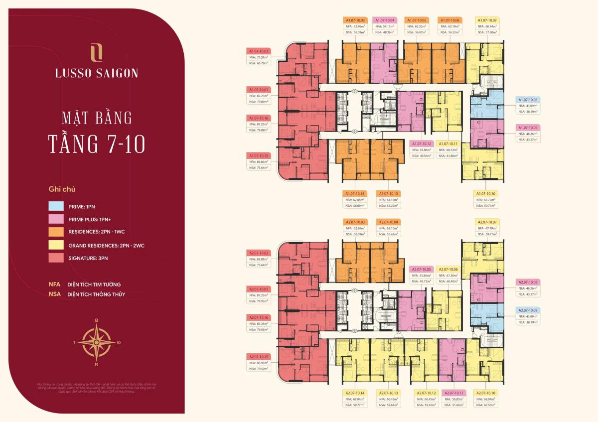 Mặt bằng điển hình tc tower