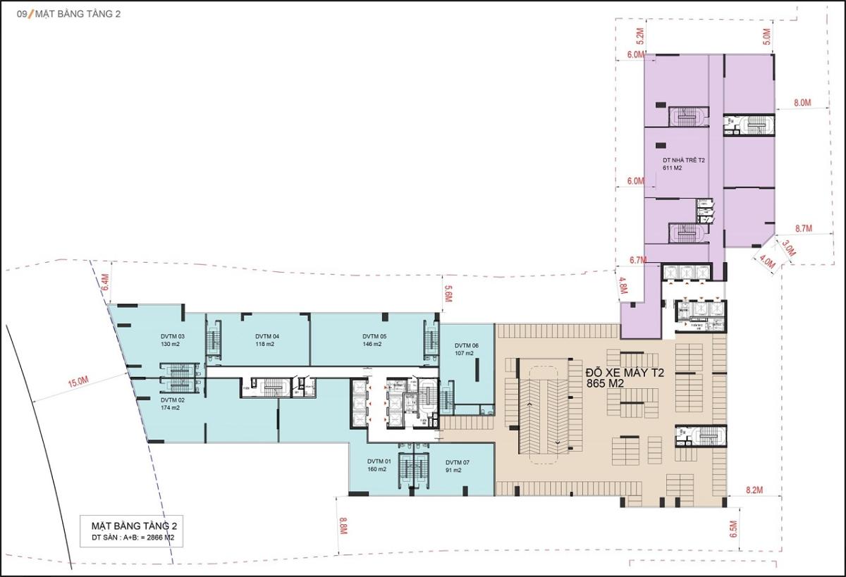 Mặt bằng điển hình tc tower