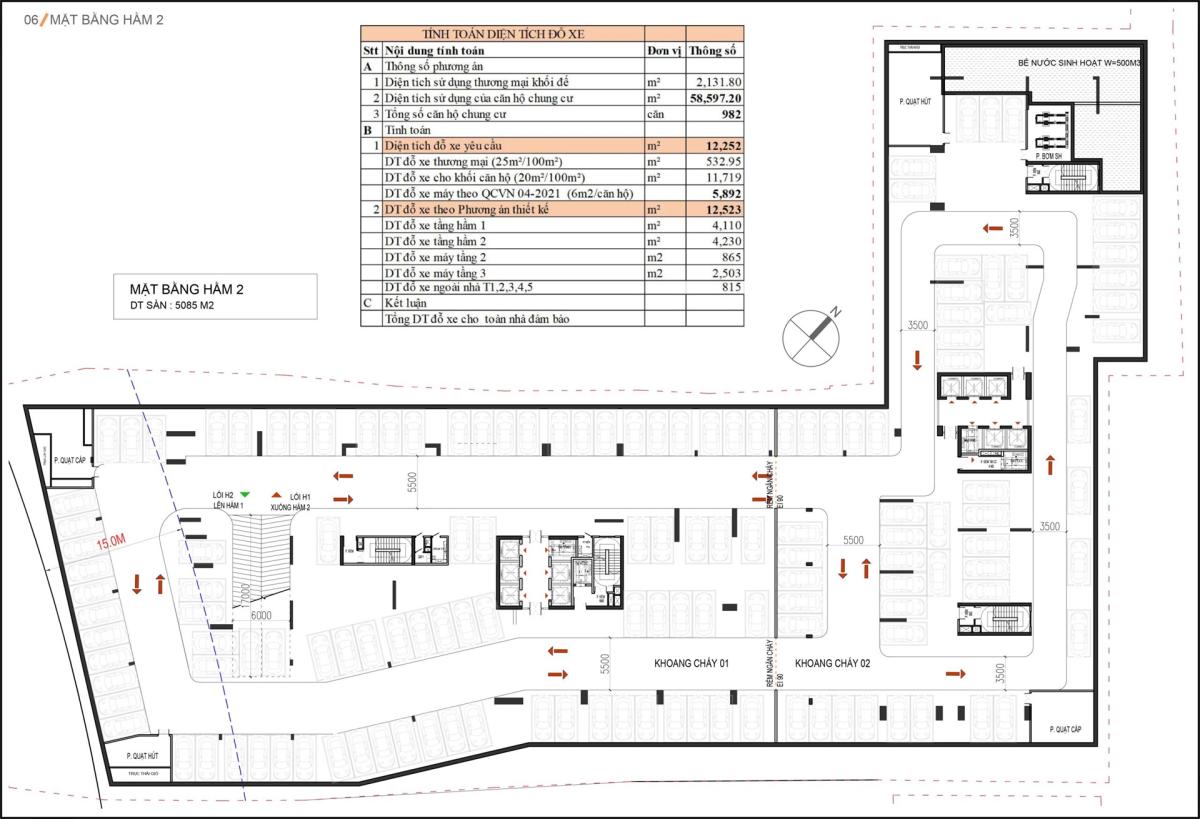 Mặt bằng điển hình tc tower