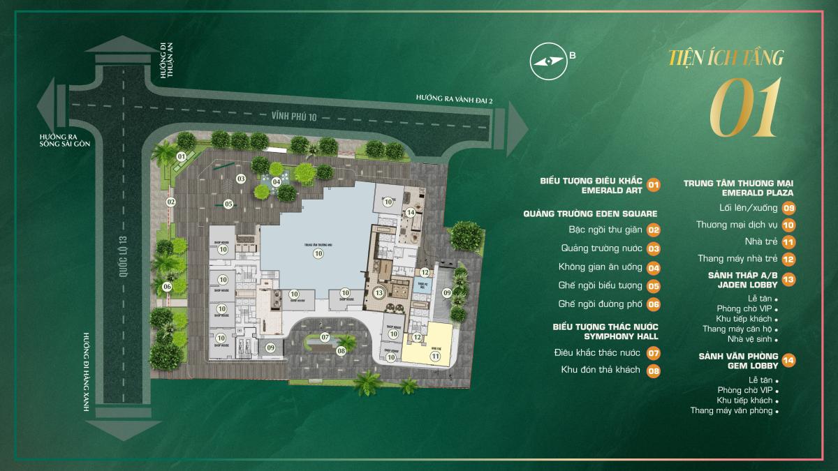 Tien ich dự án A&T Sai Gon Riverside